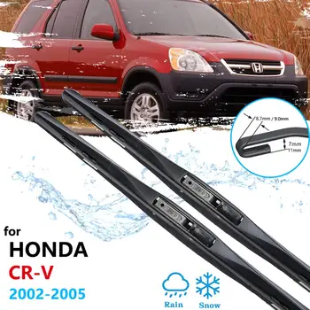 

Car Wiper Blades for Honda CR-V CRV MK2 2002~2005 RD4~RD9 Front Window Windscreen Windshield Wipers Car Accessories Stickers