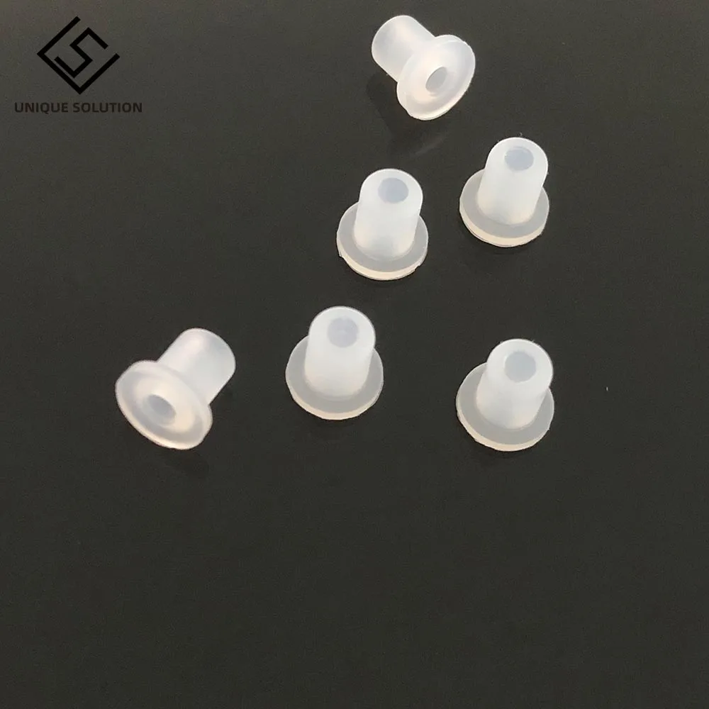CISS DIY Acessories Cartridge Sealing Stopper Rubber Plug Cartridge Plugs White Silicon Spigot (6)