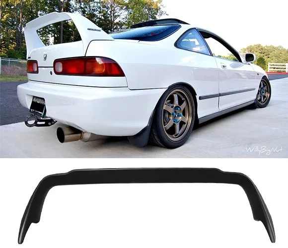 Для Honda Integra DC2 (1994 2001) углеродное волокно глянцевое покрытие/FRP Неокрашенный