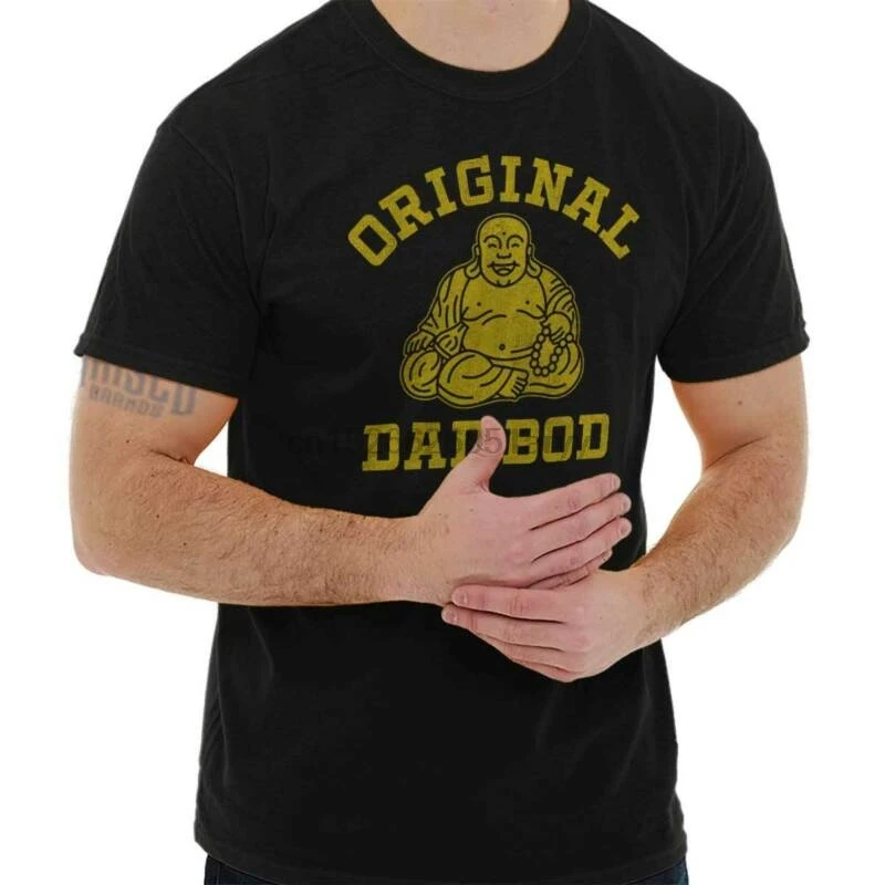Dad Bod Budha Funny Zen Yoga Namaste Joke Gift T Shirt Tee | Мужская одежда