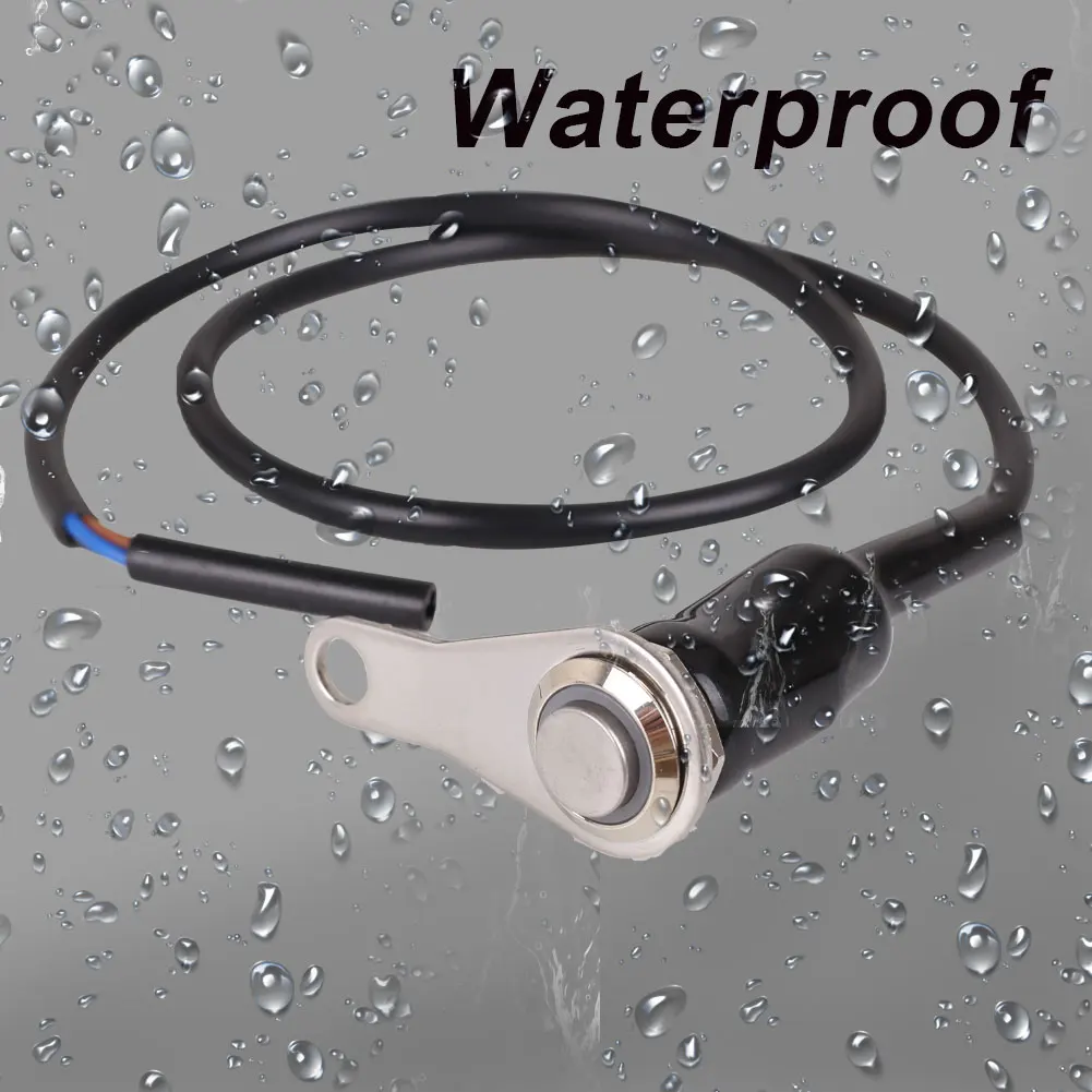 12V LED Waterproof Motorcycle Handlebar Switch Reset Manual Return Button Engine ON-OFF FAST SHIPPING DROPSHIPPING ► Photo 3/6