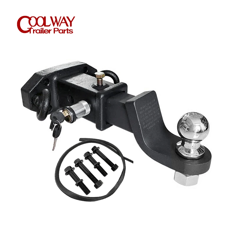 PRADOSpecialPurpose250X50TowBarHitchReceiverSetTubeBoltOn