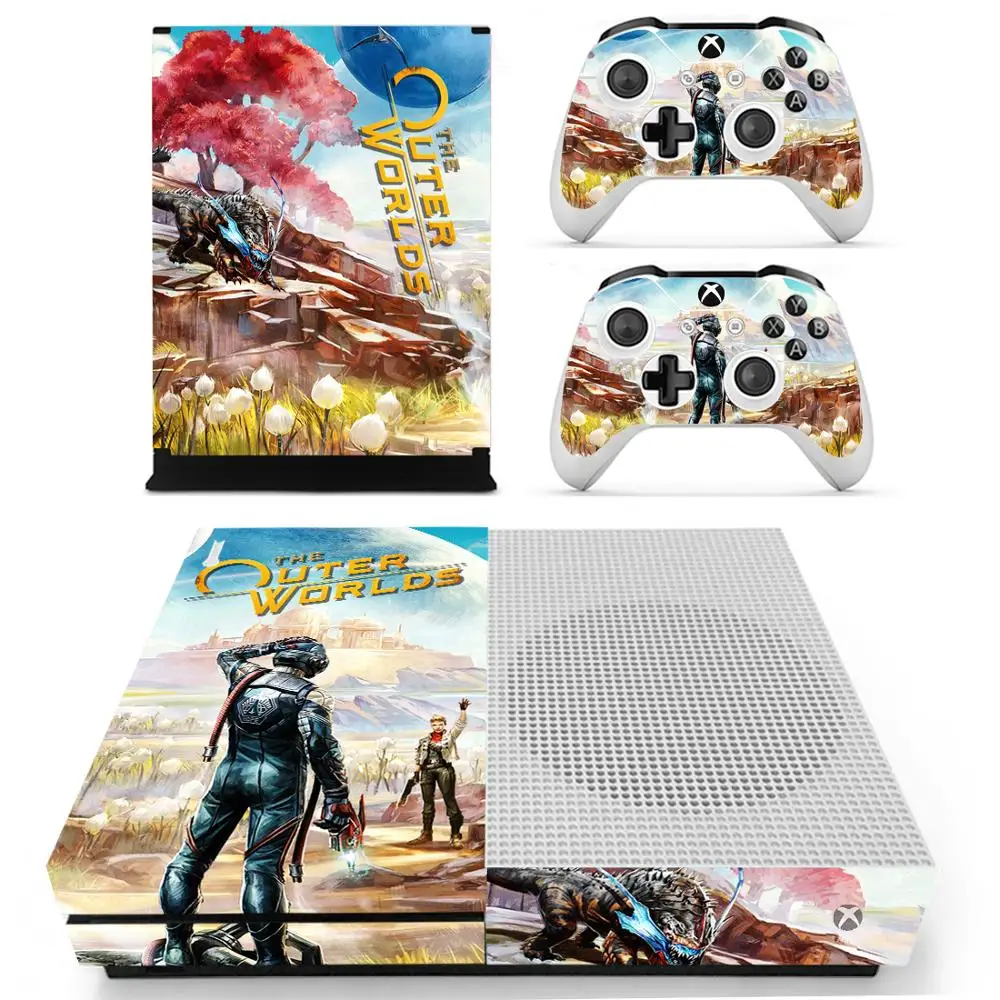 Внешний мир наклейка для Xbox One S консоль и контроллеры для Xbox One Slim Skins наклейка s винил