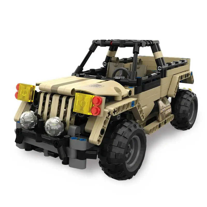 

13013 Rc Tank Suv Car Military Series Building Blocks Toys Bricks For Kids Motor Power Remote Control Technic