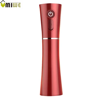 

DC5V / 1A Portable USB Style Mini Red Humidifier Hydration Spray Instrument Spray Beauty Negative Ion NanoMoisture meter