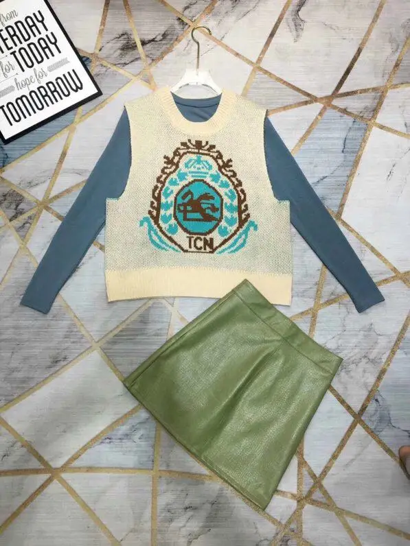AH10660 Fashion women's Sets Runway Luxury famous Brand European Design party style women's Clothing