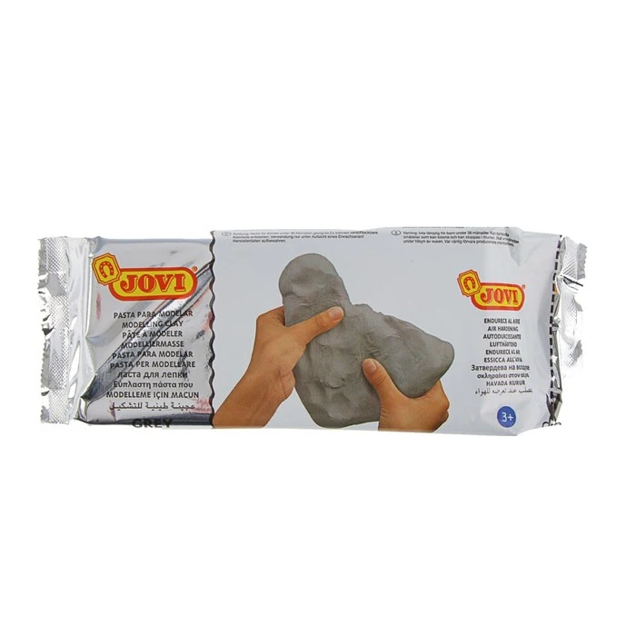 Masa de modelado, autoendurecimiento polímero gris 500g, costura JOVI ► Foto 2/4