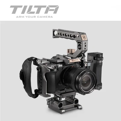 Tilta клетка для камеры защитный чехол крепление с верхней ручкой для Panasonic Lumix GH5 GH5S камера Фотостудия