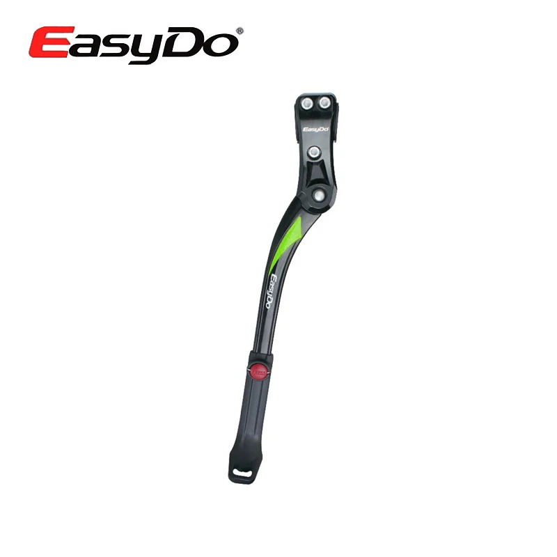 EASYDO боковая Подставка для 24-2" MTB велосипеда для велоспорта Регулируемая велосипедная боковая подставка части велосипеда, 4 цвета - Цвет: Green