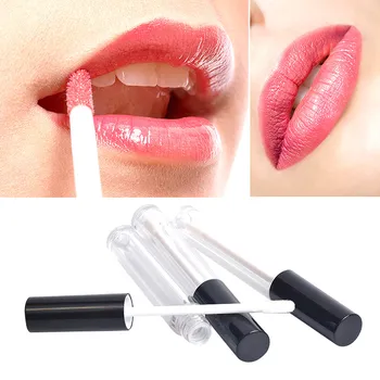 

5ml Empty Lip Gloss lip glaze Tube Cosmetic Eyelash Brush Container Lipstick Lipbalm Packing Makeup Tool Bottle 10pcs