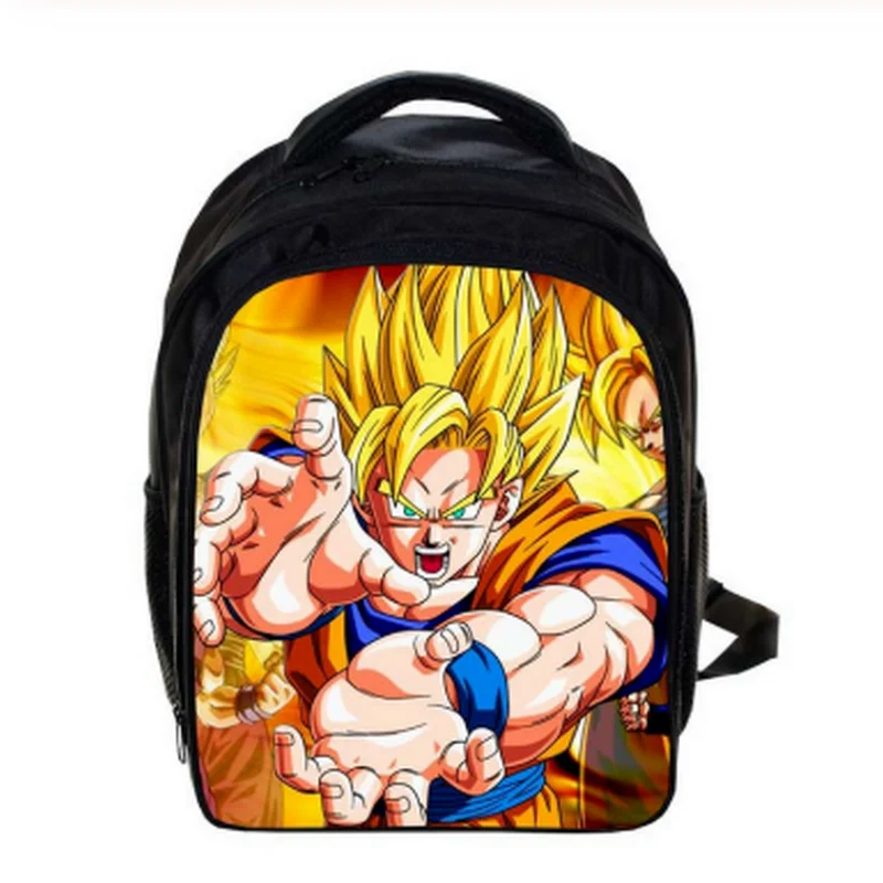 13 дюймов Детский рюкзак Dragon Ball Z Sun Goku детские школьные сумки для мальчиков и