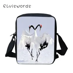 ELVISWORDS модная сумка-мессенджер Маленькая детская сумка с рисунком кошки модные сумки женские роскошные сумки Kawaii мини-сумка через плечо