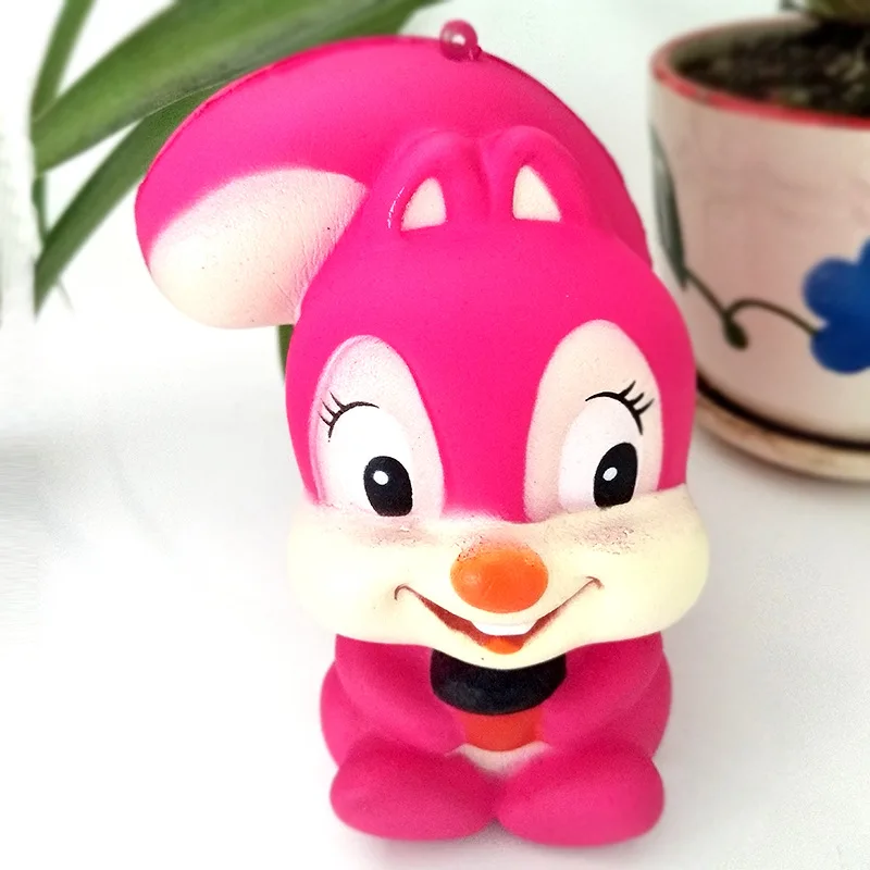 

New Style Pu Model with Incense Animal Squishy Toys Squishy Squirrel Soft Extrusion Model Toy Currently Available