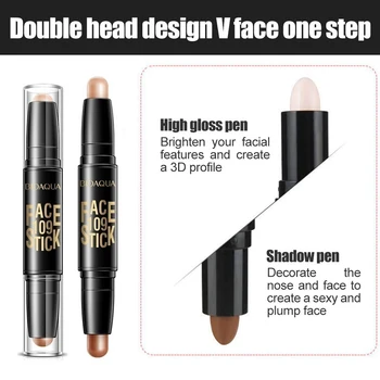 Bioaqua Pro Concealer Pen Face Make Up Liquid Waterproof Contouring Foundation Contour Makeup Concealer Stick