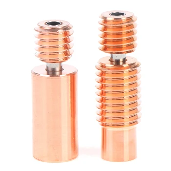 

Bi-Metal Heatbreak Copper Plated Copper Alloy Throat For E3D V6 HOTEND Heater Block Filament 3D Printer Accessories 1.75MM
