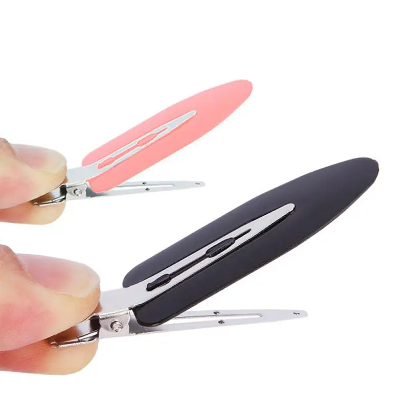 2/3/4Pcs No Bend Seamless Hair Clips Side Bangs Fix Fringe Barrette Makeup Washing Face Accessories Women Girls Styling Hairpins