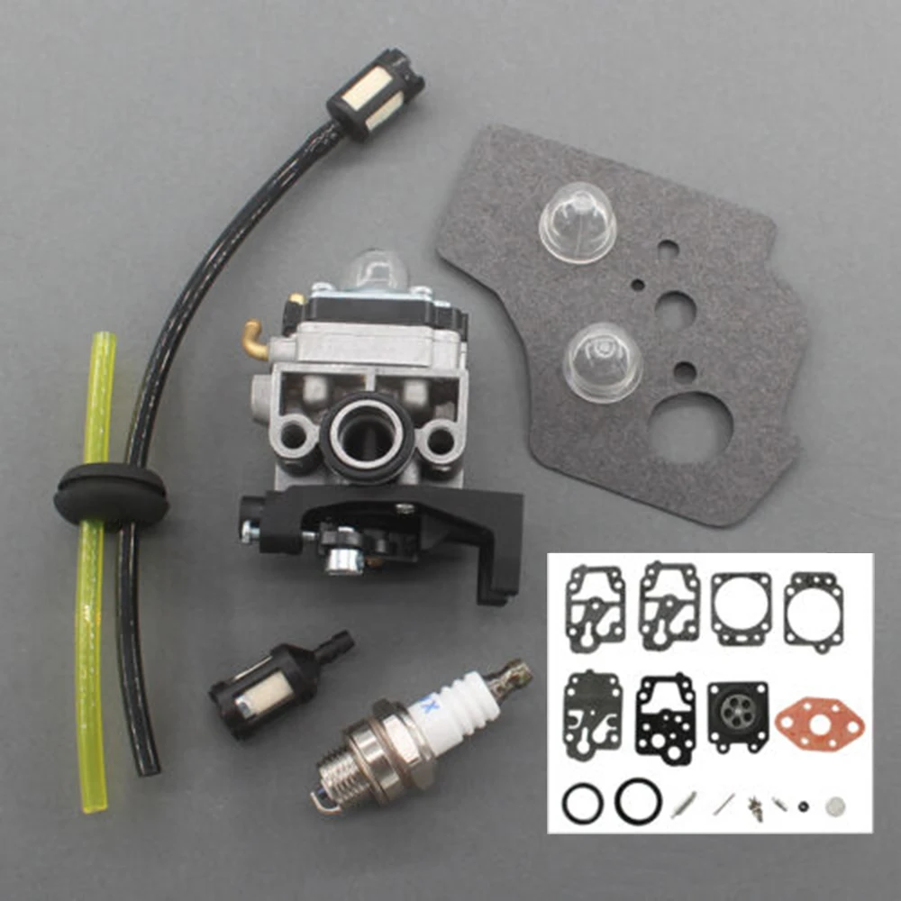 Карбюратор двигателя Carb Kit прокладка фильтр топливной линии Праймер лампы Свеча