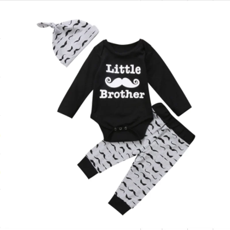 3 шт./комплект детский хлопковый комбинезон с длинным рукавом|clothing sets|newborn baby