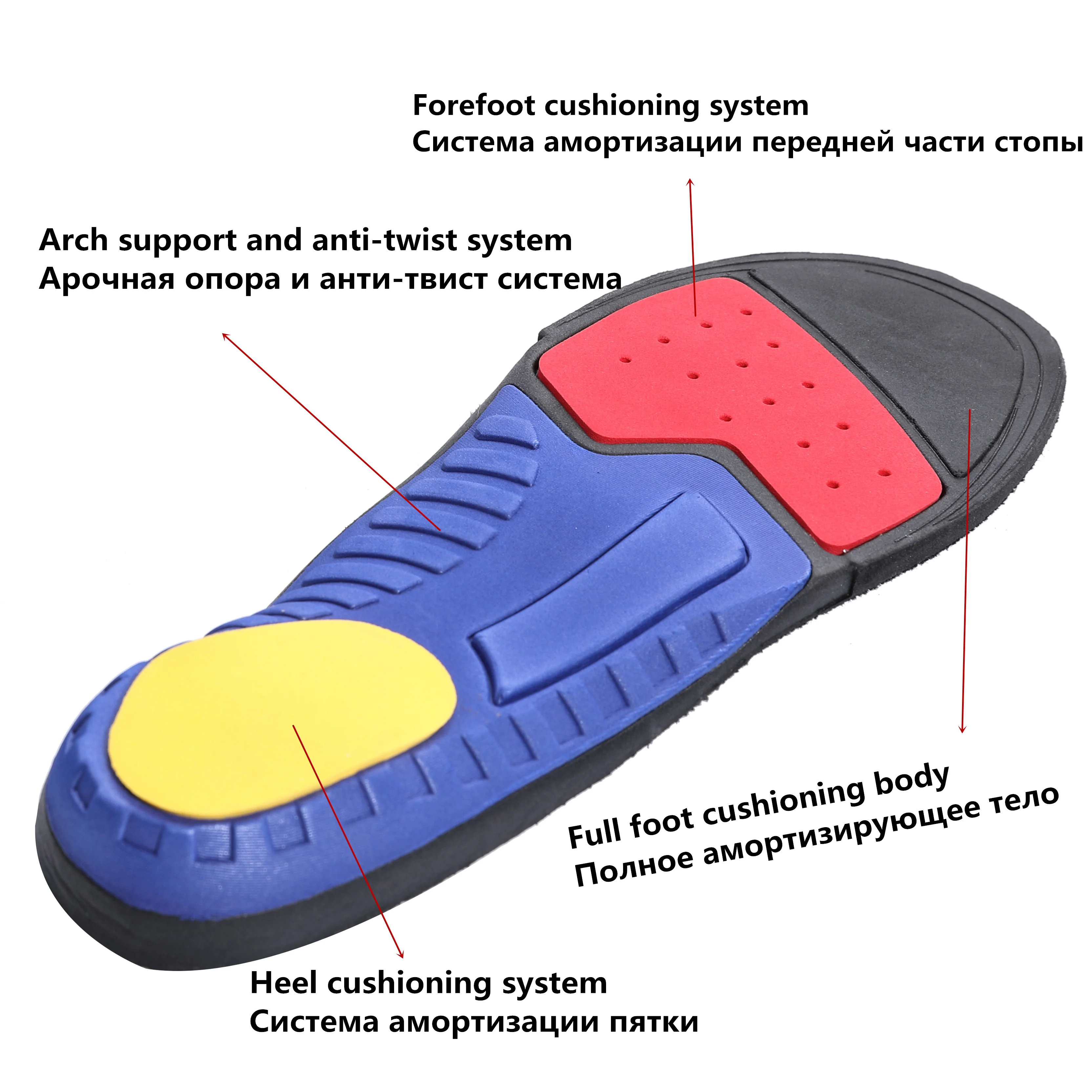 Спортивная ортопедическая стелька ортопедическая вставка для поддержки свода стелька плоскостопие подошвенный фасциит амортизация для мужчин и женщин