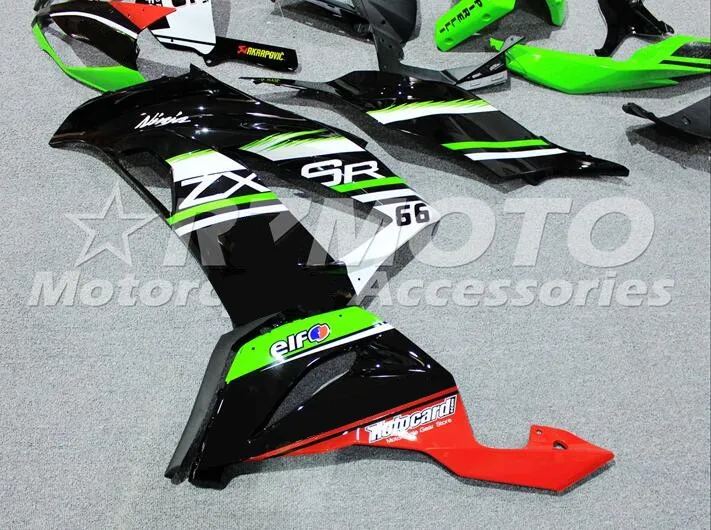 ABS Полный комплект обтекателя подходит для Kawasaki ZX6R 2013 Обтекатели ZX-6R ниндзя 636 599 крутые изготовленные на заказ