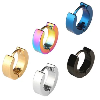 

1Pcs Genuine Garnet Peridot Stud Earrings Stainless Steel Earrings For Women Korean Earings Fashion Jewelry 2019