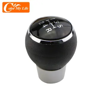 

Color My Life Car 5 Speed Gear Head Shift Knob MT Handball for Mitsubishi Lancer EX EVO GTS ASX V3 V5 V6 Auto Parts Accessories