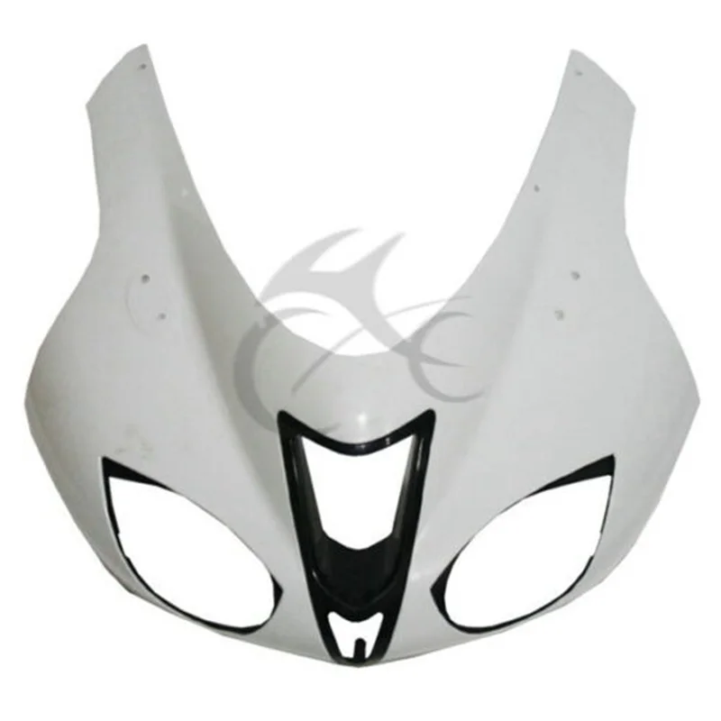 Motorcycle Unpainted White Upper Front Fairing Cowl Nose For Kawasaki ZX6R ZX-6R 2007-2008 | Автомобили и мотоциклы