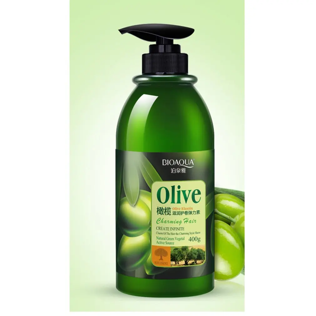 

400ml Olive pliant and nourishing hair conditioner Dry Hair Frizz Special Disposable Conditioner Hair Product