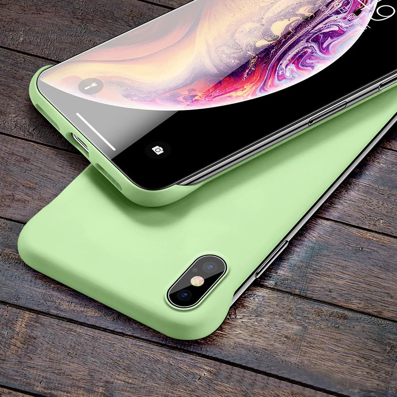 Чехлы для телефонов Чехол iphone 7 XR X 6 8 6S Твердый матовый чехол XS Max Plus задняя