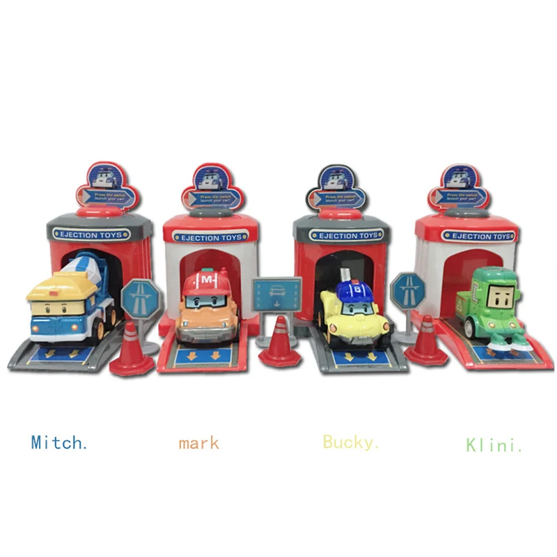 Игрушечная катапульта ROBOCAR POLI Acion, игрушка для детей, подарок на день рождения
