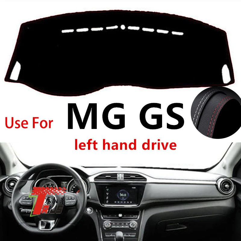 : TAIJS Factory Protective Anti UV Classic Sport Leather Car Dashboard Cover For MG GS Left hand drive for kia sorento 2009 2012 car dashboard cover mat pad anti uv sun shade instrument protective carpet auto styling accessories