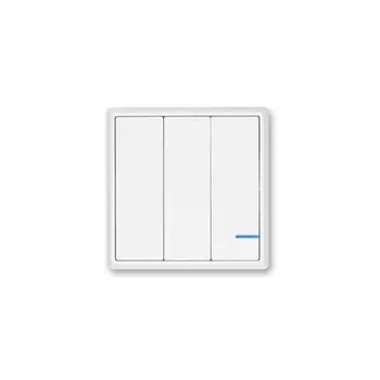 

Wireless Switch Waterproof Panel Home SW-K3 86 Type RF Remote Wall Control Light Switch Three Button