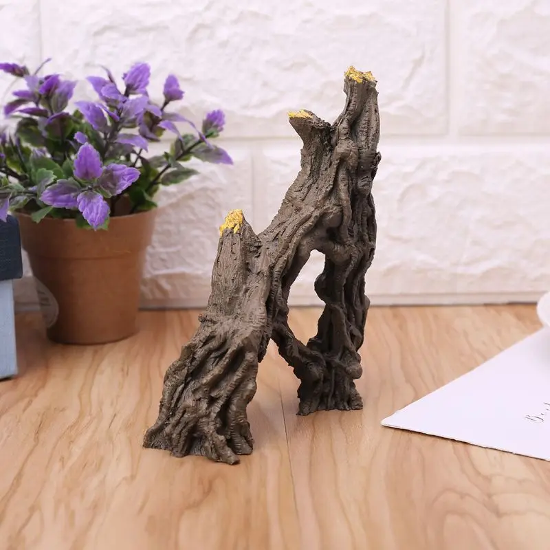 A Shape Reptile Branches Resin Aquarium Decoration Natural Driftwood for Climbing