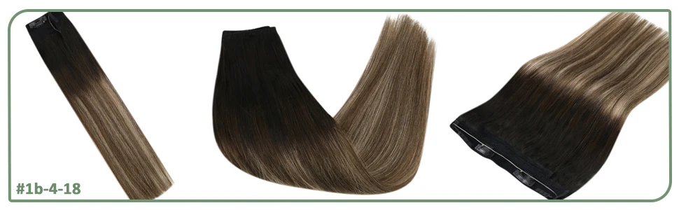 Human Hair Crown Extensions Blonde Hair Extensions Invisible Real Human Hair Double Weft Halo Real Hair Extensions Human Hair