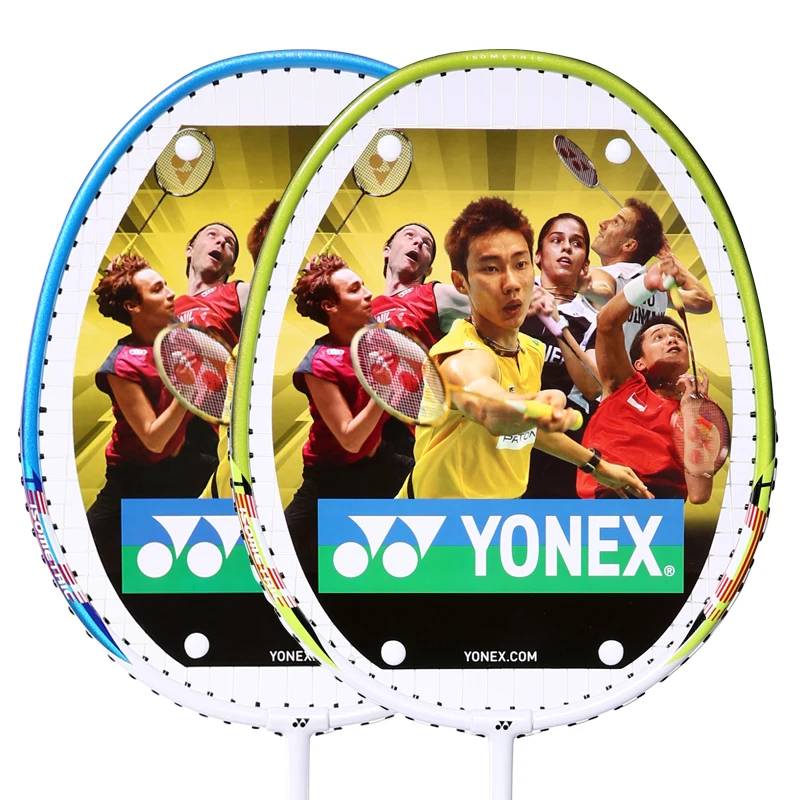 Оригинальные ракетки для бадминтона Yonex B6500 готовые ракетки с натянутыми ракетами Yy для начинающих с сумкой