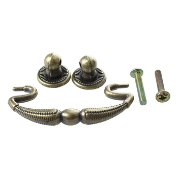 

Door Cabinet / Drawer handle Color Antique Brass 62mm