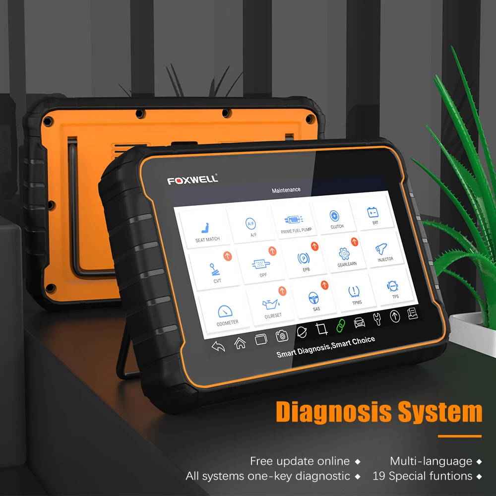 Foxwell GT60 OBD2 Профессиональный автомобильный диагностический инструмент полная