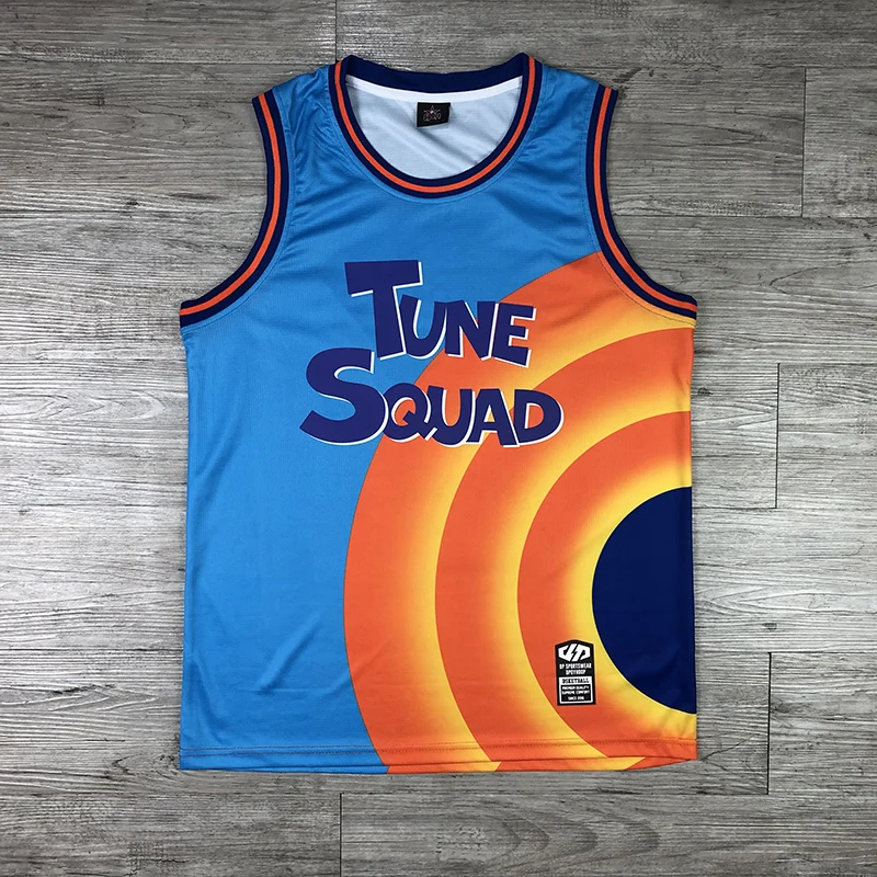 Tune squad basketball jersey for men basketball suits costume space shirts jam tops movie tune LOLA squad bunny
