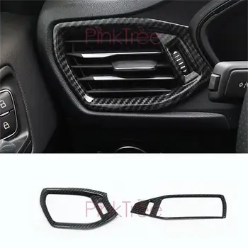 

2019 MK4 Carbon Fiber Color Front Air Conditioning Panel Cover For Ford Focus Car Styling Accessories