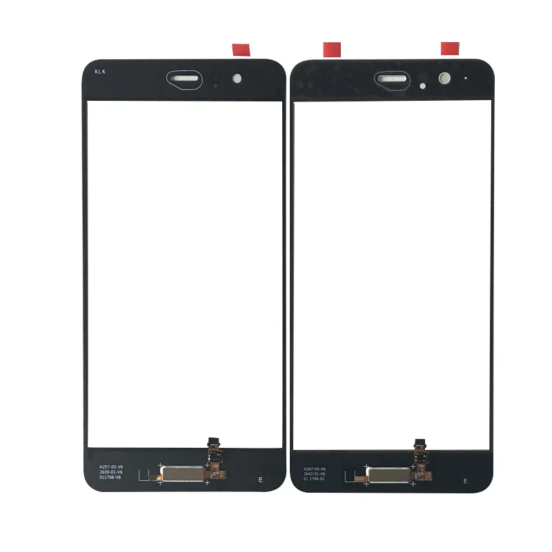 Для 5," huawei P10 Plus сенсорная панель дигитайзер с отпечатком пальца гибкий кабель для huawei P10 Plus передняя стеклянная панель экрана