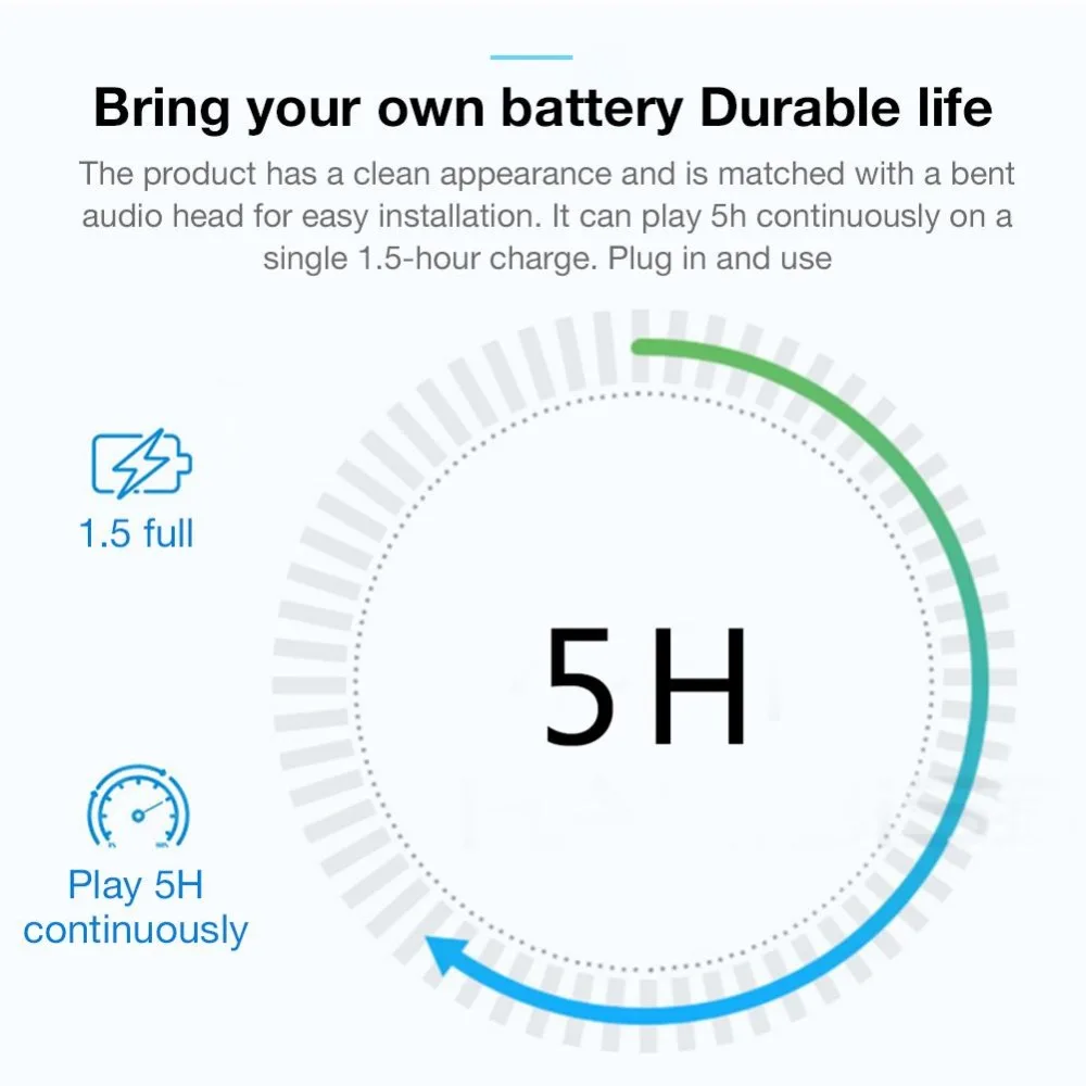 Портативный Bluetooth 5,0 QCC3005 Aptx с низкой задержкой RCA Aux 3,5 мм стерео музыкальный приемник Мини беспроводной Handsfree MP3 аудио адаптер