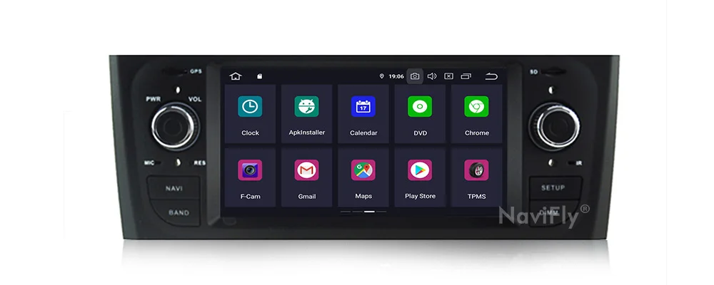 Discount Free shipping! 4+64G Android9.0 Car dvd multimedia palyer For Fiat Grande Punto Linea 2006-2012 GPS Navigation Radio RDS Linea 11