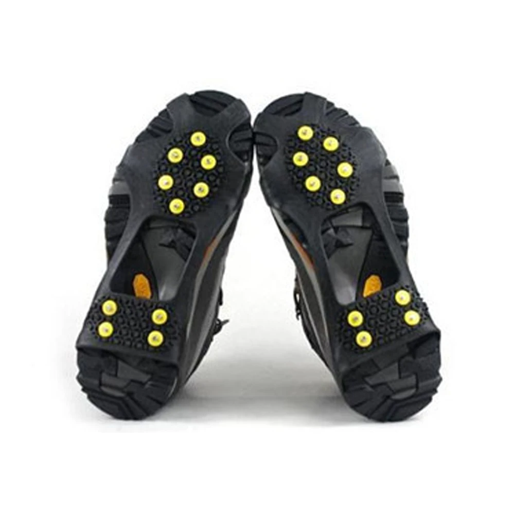 Anti Slip Spikes Grips Shoes Spikes Crampon Ice Grips For snow weather outdoor work Snow Ice Climbing