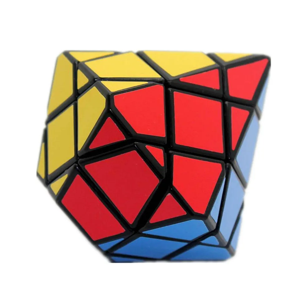 

Diansheng Diamond Hexagonal Dipyramid Stone Axis 3x3x3 Shape Mode Magic Cube Puzzle Education Toys for Kids magico cubo