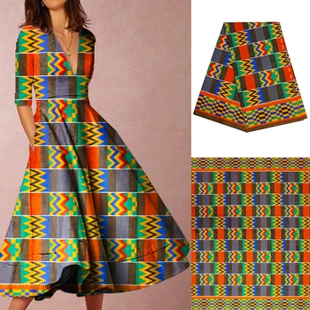 

2020 Prettiest Wax African Polyester Wax Fabric Ghana Wax Print Fabric Tissu Ghana African Wax Fabric 6 yards SW132