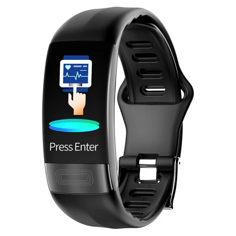 

P11 ECG+PPG Smart Band Blood Pressure HR Monitor Smartband Fitness Tracker Watch Pedometer Smart Bracelet For IOS Android