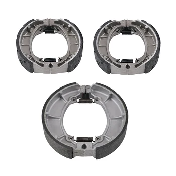 

H2CNC Motorcycle Front & Rear Brake Shoes for Honda TRX125 Fourtrax 125 TRX90 Sportrax 90