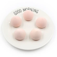 3 шт. маленькая персиковая пудра пуховка для сухого и влажного двойного использования мягкая удобная косметическая пуховка инструменты для макияжа мягкий Q эластичный