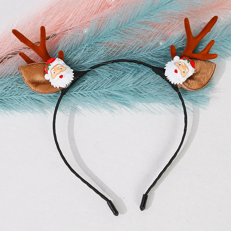 Hairband7 Новинка года; рождественские заколки с рогами; заколка для волос для девочек; подарки; милые украшения для волос; заколка для волос; Детские Модные аксессуары для волос - Цвет: Hairband7
