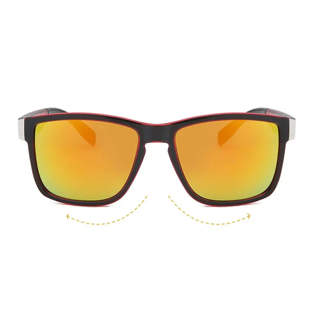 Fashion Wrap Square Frame Retro Decorative Photochromic Classic Sunglasses Women Men Versatile Pattern Sunglasses UV400 Goggles 4
